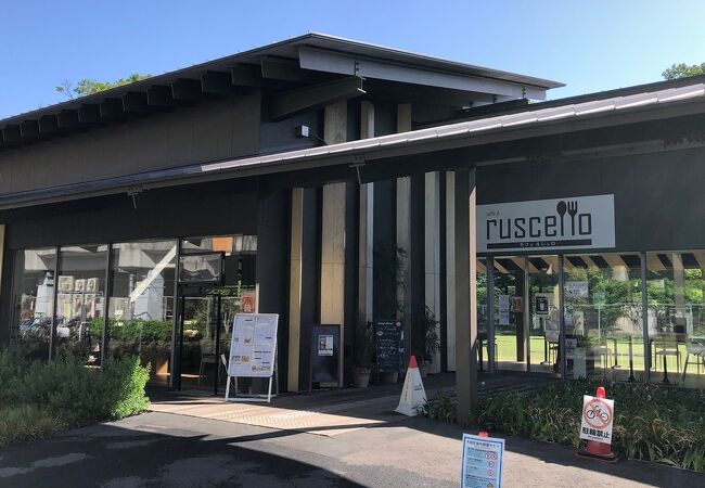 自然の中のカフェ！