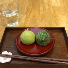 ずんだ、よもぎ