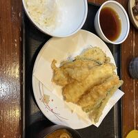 小魚天ぷら 大釜戸めし 天風