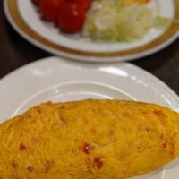 出来たてオムレツ