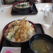 天丼とざるそば