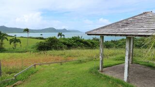 オープンテラスからの眺めが絶景
