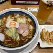 エキナカで北陸ローカルチェーンのラーメン