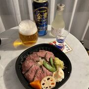 松阪牛のステーキ丼＆ローストビーフ丼は松阪まるよし鎌田本店で♪