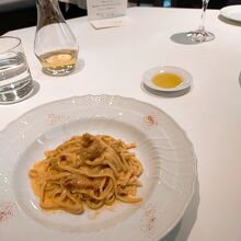 ウニのパスタ