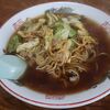 塩原温泉のご当地グルメ(スープ入り焼きそば)