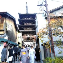 京都観光の定番とも言うべき風景に出合えて、嬉しくなります