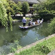 中心地にある倉敷川周辺が最も好き