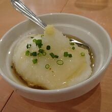 ジーマミー豆腐の揚げ出し