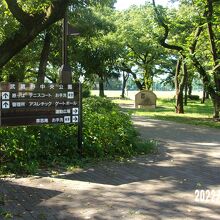 入り口からの様子です。