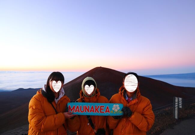 ハワイ島で2022年唯一マウナケア・星空観測＆サンライズツアーを実施しているので利用しました!!