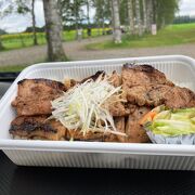 炭火焼きの豚丼