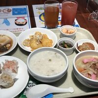 美味しい中華風の朝食