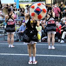 山形大学花笠サークル四面楚歌によるオープニング花笠踊り