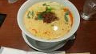 四川風担担麺をいただきました