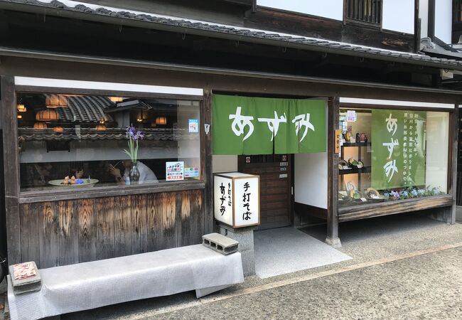 信州の蕎麦屋が移り住んで開業