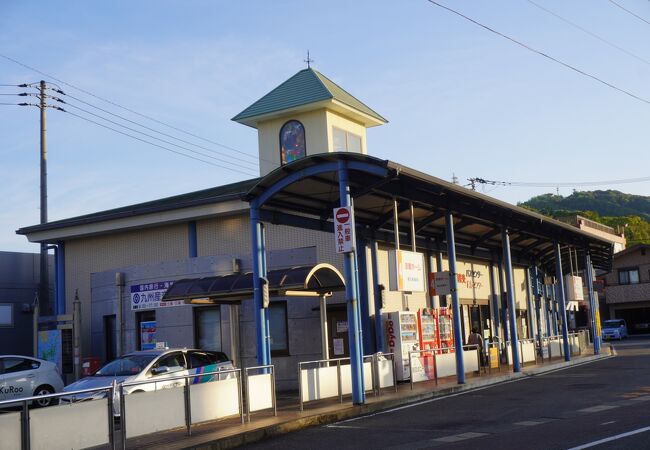 熊本駅前から快速あまくさ号で約２時間半