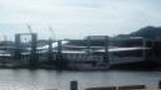 佐世保駅側のターミナル