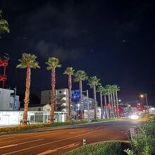 夜のストリートです