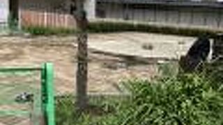 水の遊び場がある。