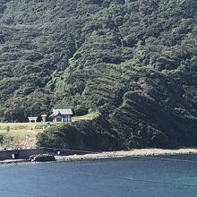 沖津宮遥拝所の遠景