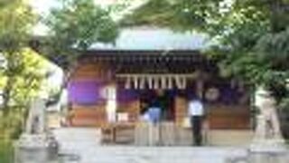 緑に囲まれた静かな神社