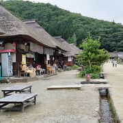 旅愁さそう古い面影残る宿場町。