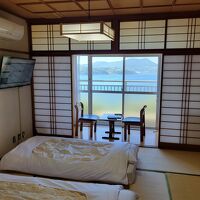 海が見える和室
