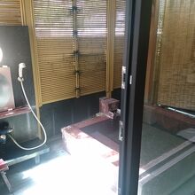 客室露天風呂（