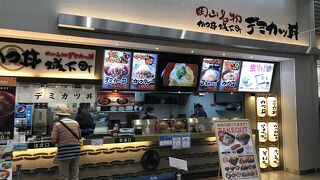 岡山名物デミカツ丼