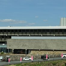 津山城から見たセンター
