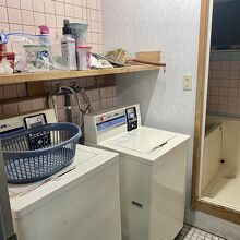 本館にある洗濯機