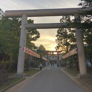 善知鳥神社（ウトウジンジャ）はねぶた祭りの前に参拝できる