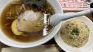 半チャーハンセット