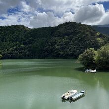 二津野ダム湖