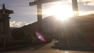 大鳥居がフォトジェニックです