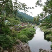 温泉街でもらう地図より実際遠い