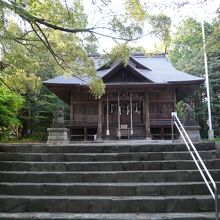 旧五日市町阿伎留神社の社殿