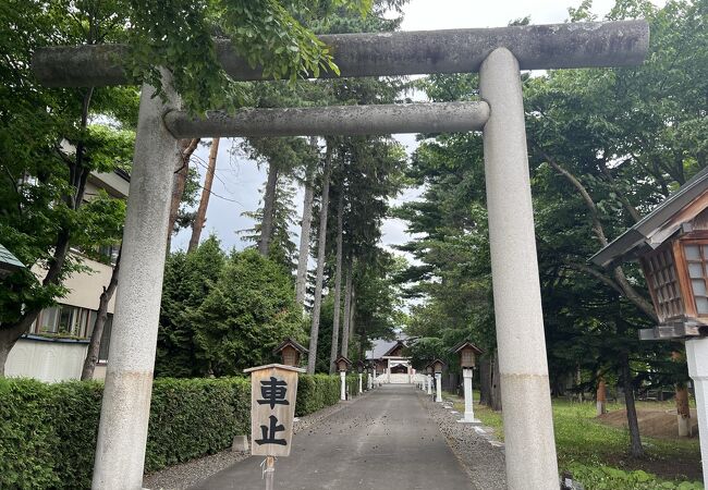 北海道開拓の先人たちのよりどころとしてできた神社