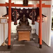 鳥居と祠