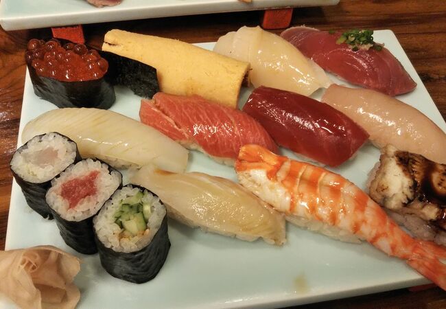 老舗というより庶民的