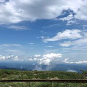 天気に左右される景色