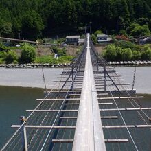 塩郷の吊り橋