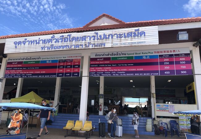 エカマイの東バスターミナルから3時間半片道290バーツ