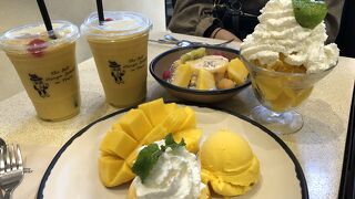 マンゴーのデザート、大満足