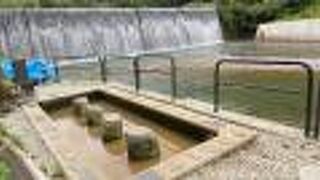 歴史ある砂防ダム