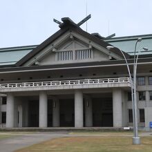 威容を誇る本部