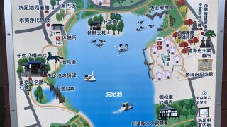 湖畔を一周散策