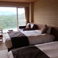 部屋から見える恵那峡の眺望がすばらしいです。