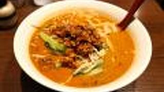 柏では珍しい刀削麺